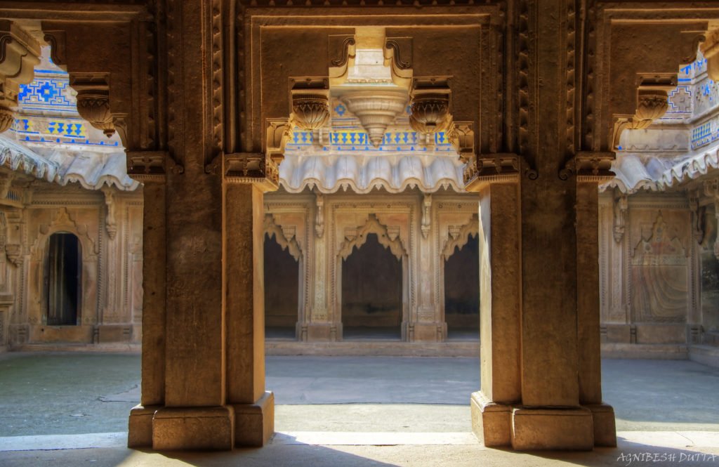 Inside Man Singh Palace